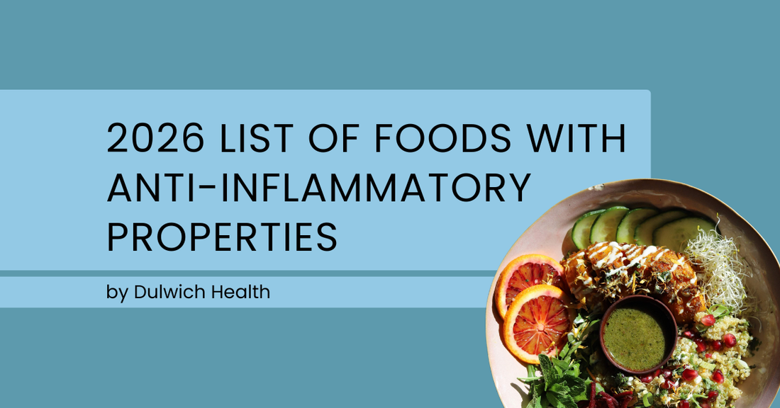 2026 List of Foods with Anti-Inflammatory Properties