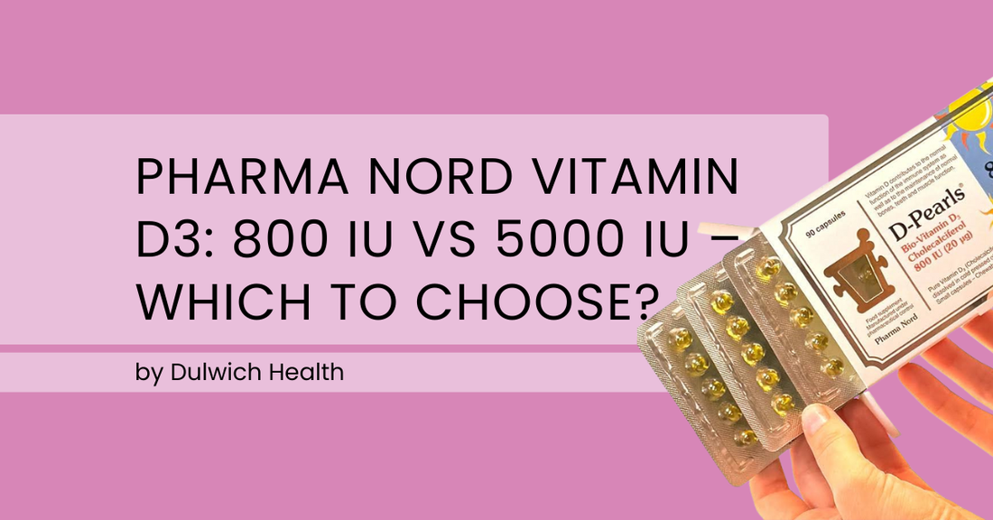Pharma Nord Vitamin D3: 800 IU vs 5000 IU – Which to Choose?
