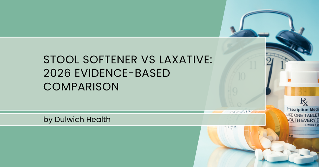 Stool Softener vs. Laxative: 2026 Evidence Based Comparison