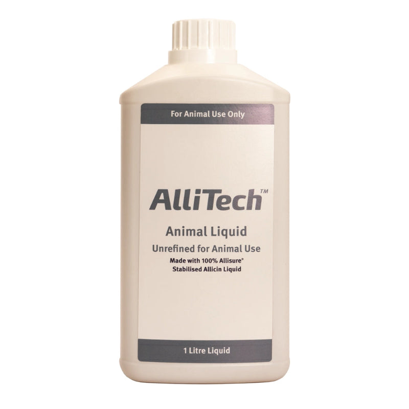 AlliTech Animal Liquid bottle on a white background