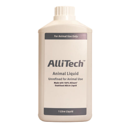 AlliTech Animal Liquid bottle on a white background