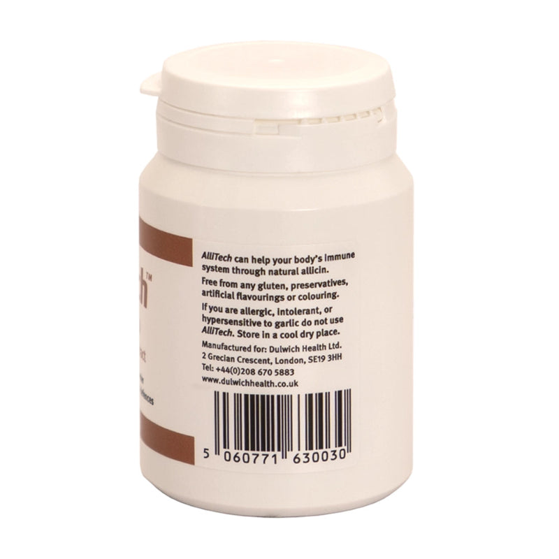 AlliTech Capsules 180 supplement bottle with label on a white background