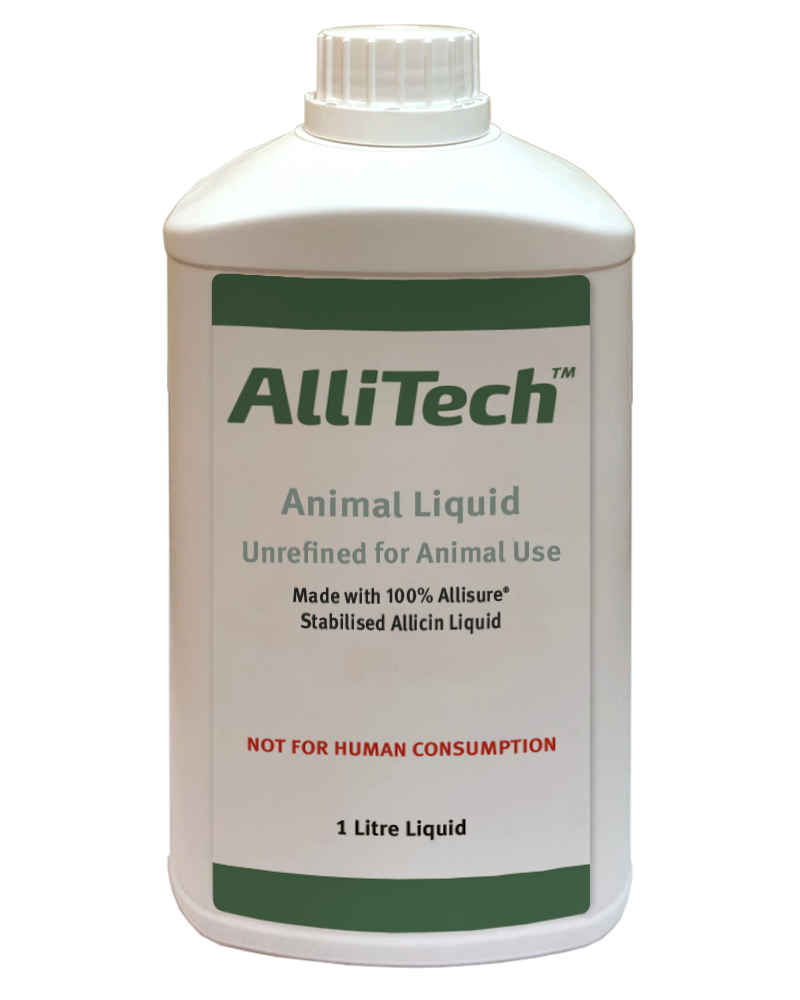 AlliTech for Animals 1 Litre | Stabilised Allicin Extract – Dulwich Health