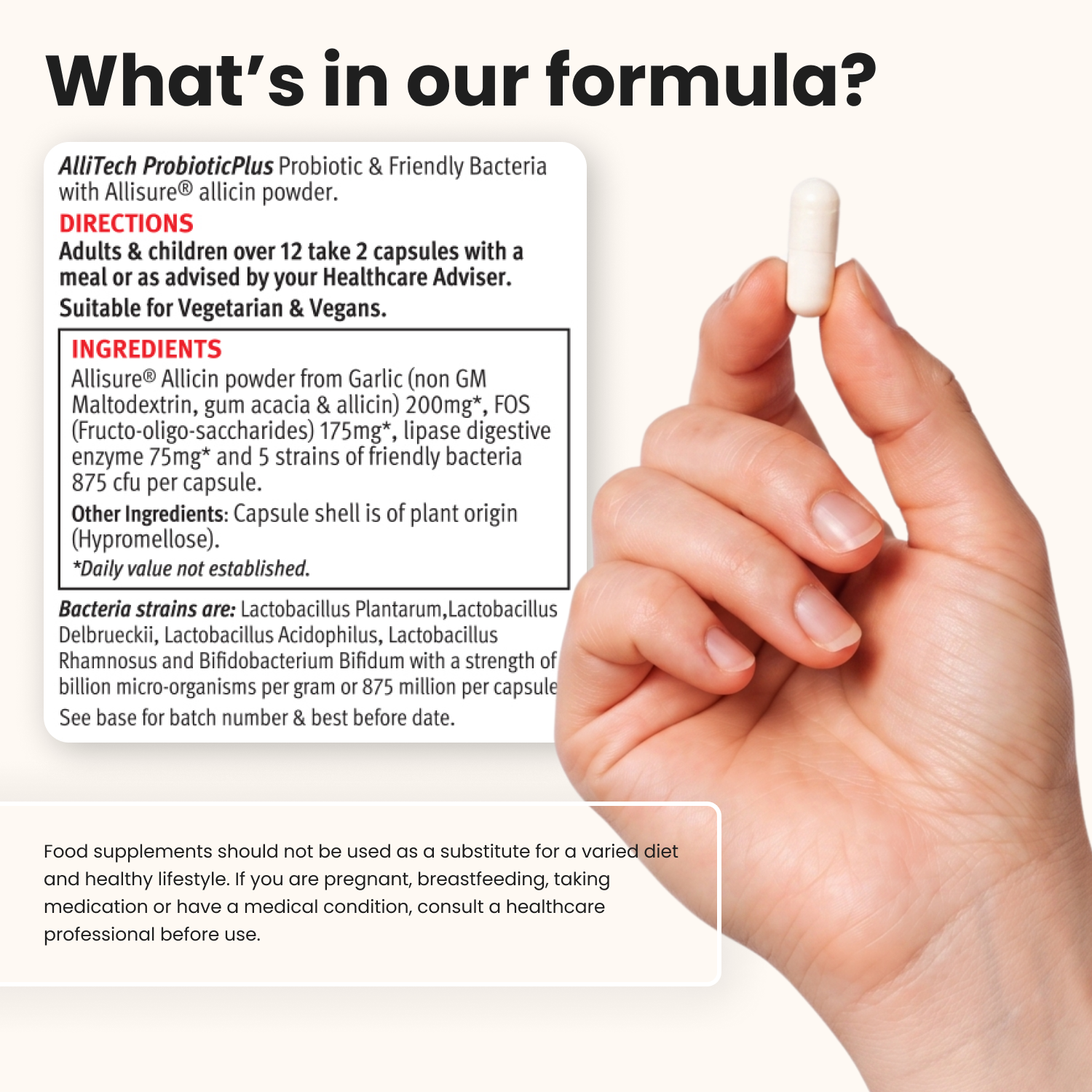 AlliTech ProbioticPlus