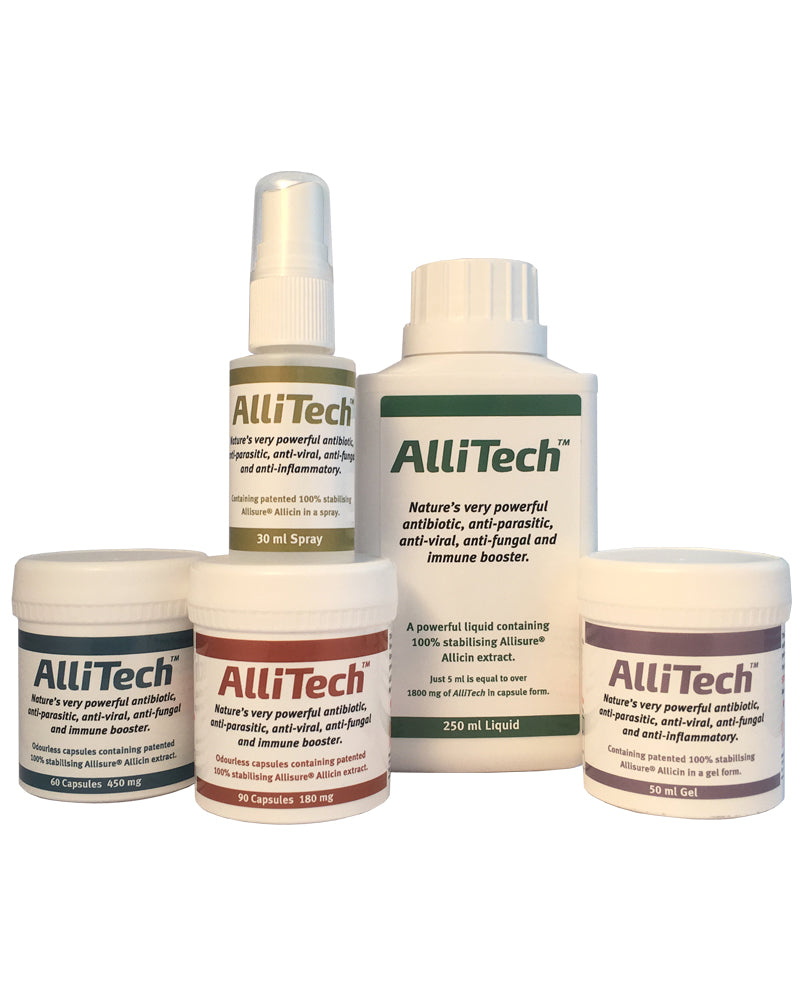 AlliTech Spray 30ml | Topical Stabilised Allicin Extract – Dulwich Health