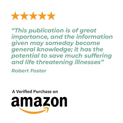 Five-star rating for 'Are You Sleeping in a Safe Place' by Rolf Gordon with a review text and Amazon logo on a white background