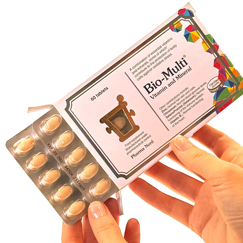 Multivitamina Bio Ritmo Pharma Nord Bio-Multi 60 Tabs – Complete Daily Multivitamin & Mineral ...