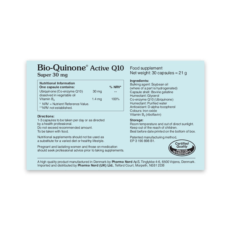 Bio-Quinone Q10 Super 60 Capsules x 30mg