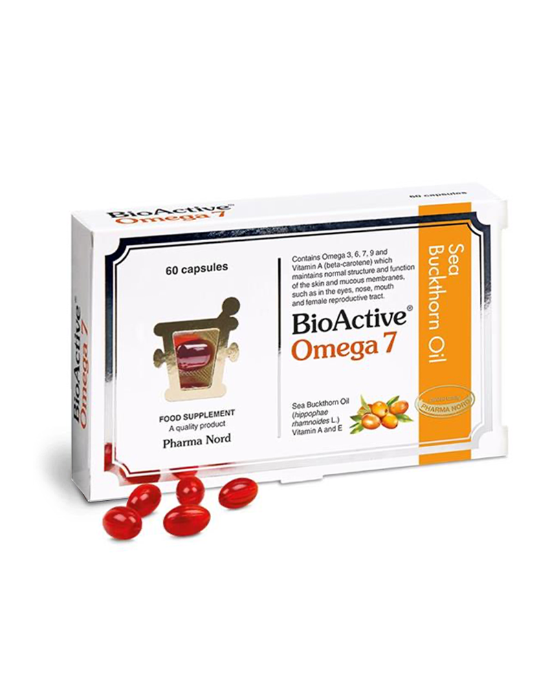 BioActive Omega 7 Omega 7 Sea Buckthorn Oil 60 Capsules from Dulwich Health