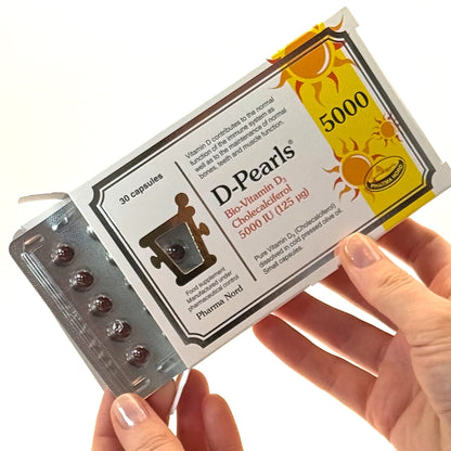 Bio-Vitamin D-Pearls D3 5000Iu 30 Capsules x 125mg