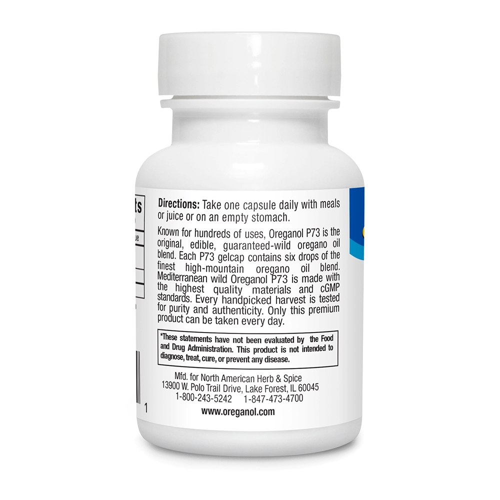 Oreganol P73 Regular Strength 60 GelCaps