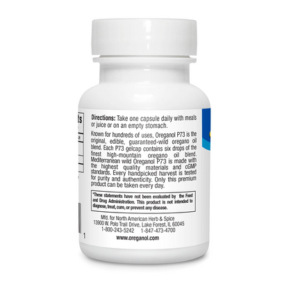 Oreganol P73 Regular Strength 60 GelCaps
