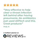 Five-star review for Oreganol Oil P73 Regular Strength  product on Reviews.io with a customer quote.