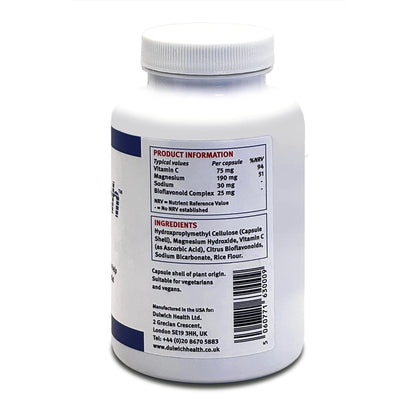 Side of OxyTech supplement 180 bottle with label on a white background