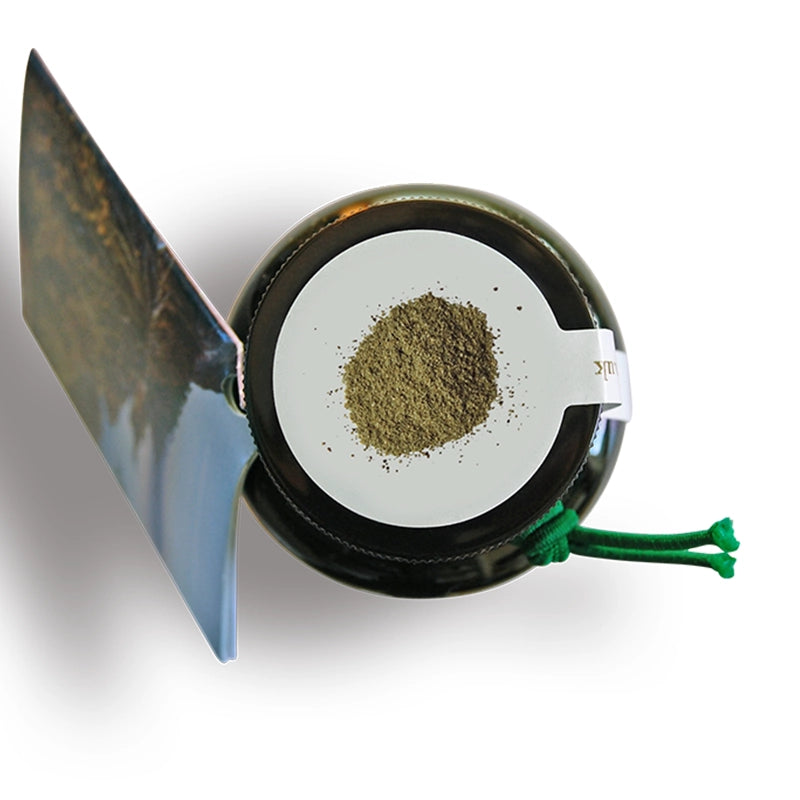 Seagreens Culinary  ingredients lid with on a white background