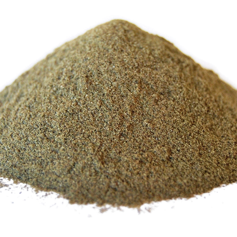 Seagreens Iodine Plus supplement power on a white background