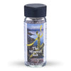 Seagreens Mineral Salt glass supplement bottle with a black cap on a white background