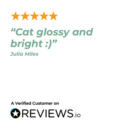 Five-star review for VegorTech Seaweed with a customer name and text on a white background