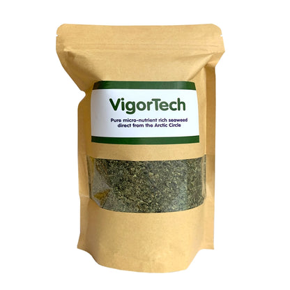 VigorTech seaweed package on a white background