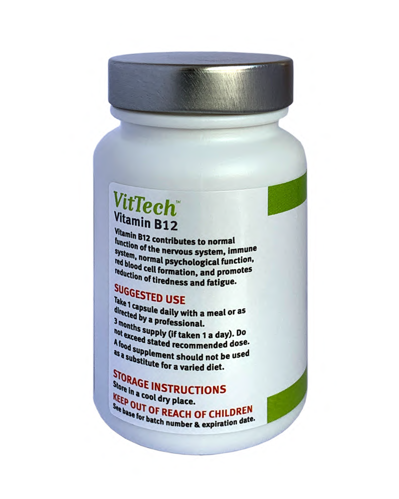 VitTech Vitamin B12 side