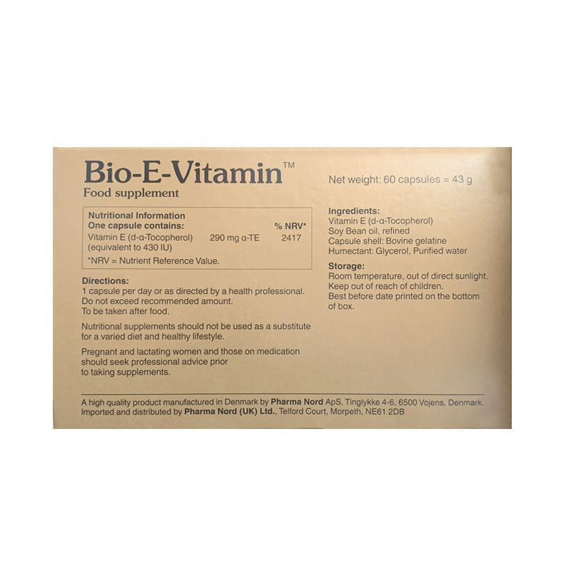 Pharma Nord Bio-E-Vitamin 60 caps