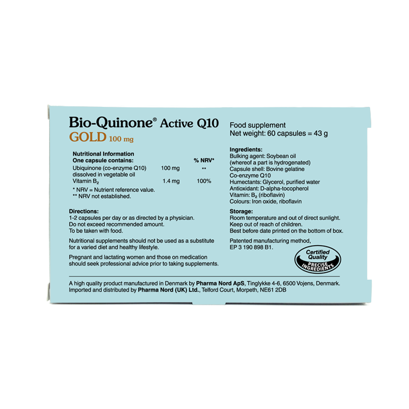 bio quinone active q10 Gold from Dulwich Health