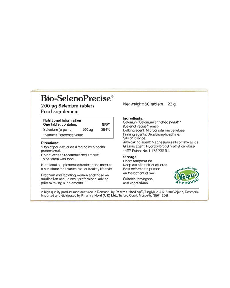 Bio-SelenoPrecise 200mcg from Dulwich Health