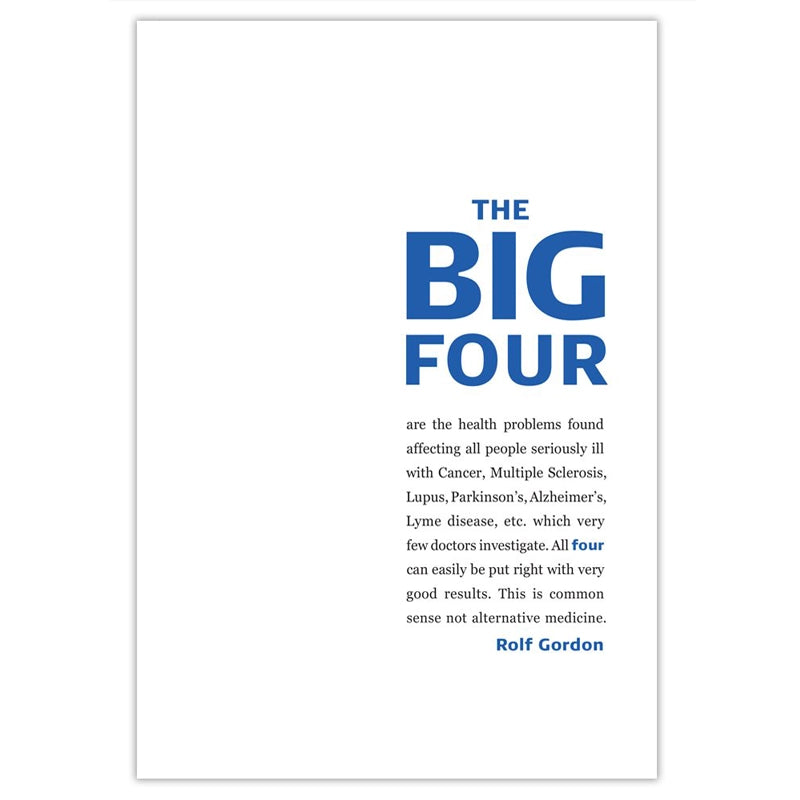 The Big Four Booklet By Rolf Gordon
